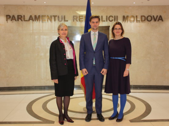 Kalle Palling ja Moldova välisminister
